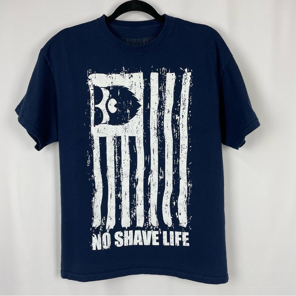 No Shave Life Graphic T-Shirt Size Large